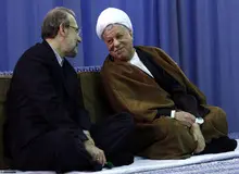 روایت هاشمی رفسنجانی از بدگویی علی لاریجانی از  سید محمد خاتمی و اجازه برای آزاد کردن ویدئو