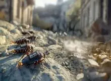 شرکت آلمانی سوسک‌های زنده را برای جاسوسی به سایبورگ تبدیل می‌کند