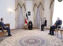  ظریف در دیدار روحانی با وزیرخارجه سوئیس حاضر شد