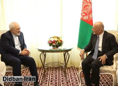 رایزنی ظریف و اشرف غنی در آستانه