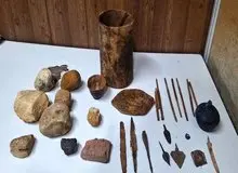 کشف اشیای میلیاردی عتیقه در مترو