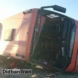 واژگونی اتوبوس با ۲۲ مصدوم و یک کشته