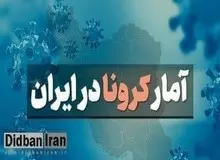 ۳۲۳ فوتی جدید کرونا در کشور/ آخرین آمار مبتلایان به کرونا اعلام شد