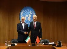 روسای مجالس ایران و ترکیه در ژنو دیدار کردند