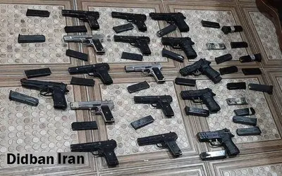 انهدام باند قاچاق سلاح در رابر