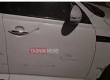 حمله به خودروی داور شمس آذر و پرسپولیس+فیلم/ مهدوی: لیدرهای شمس آذر به ماشین ما حمله کردند