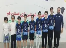 اعزام شمشیربازان نونهال قم به مسابقات کشوری