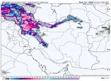 ورود سامانه بارشی جدید به کشور از دوشنبه؛ موج برف و باران در ۱۵ استان