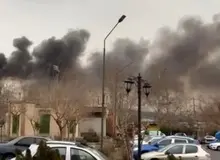 وقوع آتش‌سوزی در نیروگاه برق آلستوم ستارخان تهران