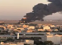 حمله اسرائیل به فرودگاه پیام کرج 