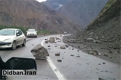 سقوط سنگ در جاده هراز؛ یک نفر کشته شد