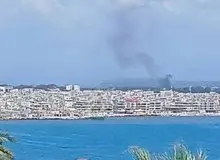 حمله جنگنده‌های اسرائیل به بندر لاذقیه