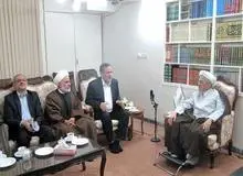  دکتر جهانگیری رحلت آیت الله صانعی را تسلیت گفت