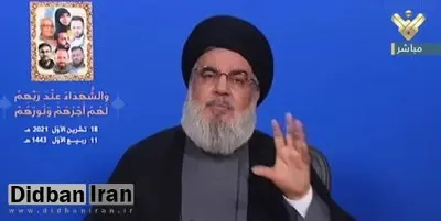 سید حسن نصرالله احزاب لبنانی را تهدید کرد؛ حزب‌الله ۱۰۰ هزار نیروی آموزش دیده دارد