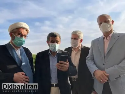 ایجاد خاکریز و بتن برای جلوگیری از سخنرانی احمدینژاد در ارومیه!/ احمدی نژاد: بازهم می گویم، اگر رد شوم نه رای می دهم و نه انتخابات را تایید می کنم/ عکس