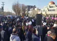 تجمع حمایت از حجاب در اراک+ تصاویر