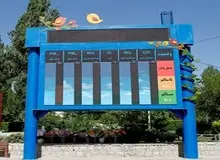 تابلوهای اطلاع رسانی آلودگی هوای پایتخت آنلاین شدند