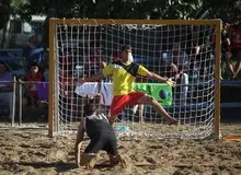 تیم ملی هندبال ساحلی مغلوب عمان شد
