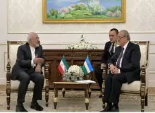 دیدار ظریف با همتای ازبکی خود