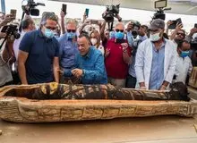 کشف بیش از صد تابوت با دو هزار و پانصد سال قدمت در مصر +فیلم