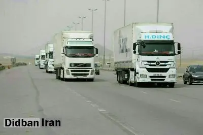 کامیونداران در آغاز جنگ رکورد حمل و نقل و ترخیص کالا را شکاندند