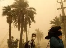 گرد و خاک استان خوزستان را در بر می‌‎گیرد