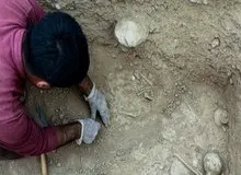 کشف گورستان سه‌هزار ساله در گیلان