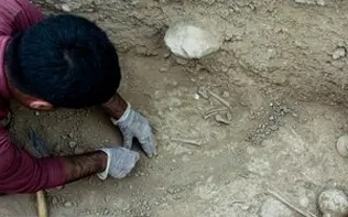 کشف گورستان سه‌هزار ساله در گیلان