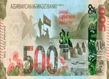  آذربایجان تصویر پل خدا آفرین در ایران روی اسکناس ها چاپ کرد/ هدف علی اف دست اندازی به خاک ایران است؟!/عکس