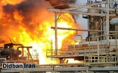 ساعتی پیش اتفاق افتاد؛ آتش سوزی در پتروشیمی رجال