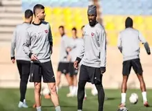 مدافع پرحاشیه پرسپولیس همچنان در تمرین