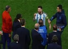 جنجال مسی پس از بازی با هلند / درگیری لفظی کاپیتان آرژانتین با سرمربی حریف / روزنامه مارکا: مسی فیگورست بازیکن هلند را «احمق» خطاب کرد