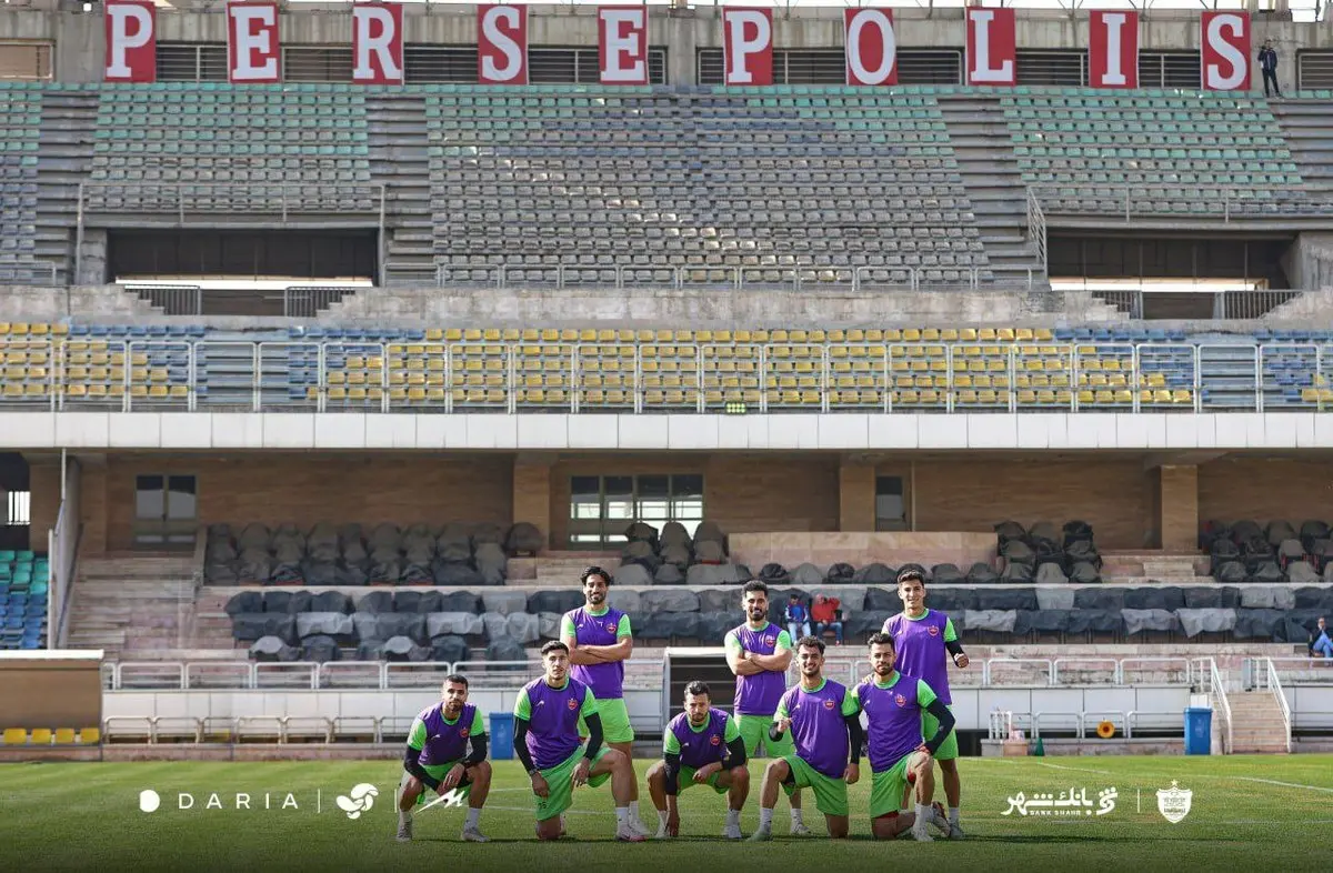 برگزاری تمرین پرسپولیس در غیاب بازیکنان محروم و مصدوم