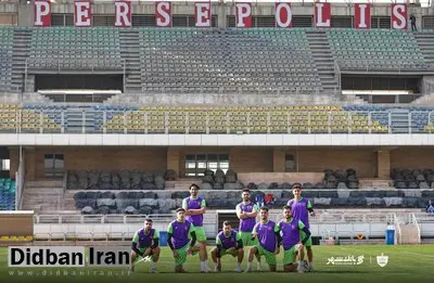 برگزاری تمرین پرسپولیس در غیاب بازیکنان محروم و مصدوم