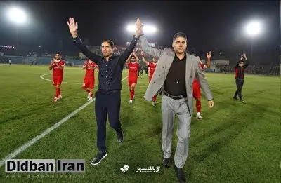 آب پاکی پرسپولیس روی دست هاشمیان