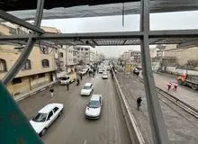 بازگشایی بزرگراه باقری و خیابان باهنر تهران پس از اصابت موشک