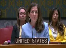 نماینده آمریکا در شورای امنیت: «ترامپ» بر این باور که شاید حمله اسرائیل به قطر، فرصتی برای صلح باشد