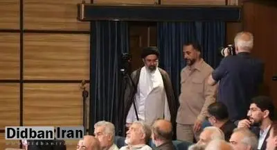 تئوریسین اصولگرا از پشت پرده بیرون آمد؟/ عکسی از فرزندان رهبر انقلاب و حدادعادل