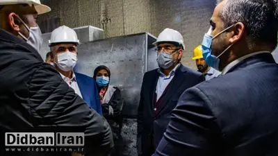 بازدید مشاور رئیس جمهور و دبیر شورای عالی مناطق آزاد کشور از پروژه آرش مال+فیلم 