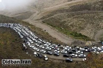 جاده چالوس مسدود است