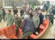 واکنش فرمانده سپاه به سخنان روحانی: انفجار خط آهن برای سرعت بخشیدن به تخلیه آب بود / امیدواریم دیگر به ما تهمت نزنند که آب را از این طرف به آن طرف انتقال می‌دهیم