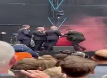 پرتاب بمب دودزا به نخست‌وزیران هلند و لهستان