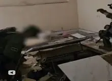 تخریب یک تونل در غزه در خانه فرمانده حماس+ فیلم