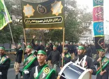 هیات های نیروهای مسلح به مناسبت 28 صفر به سوگواری پرداختند