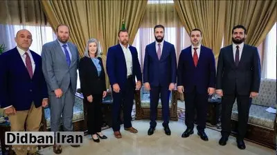 دیدار الشرع با نمایندگان کنگره آمریکا در دمشق