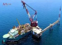 سازه‌های جانبی سکوی فاز ۱۱ پارس جنوبی نصب شد