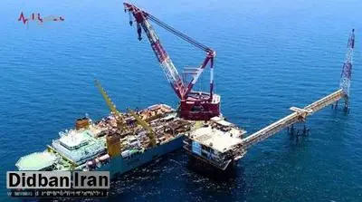 سازههای جانبی سکوی فاز ۱۱ پارس جنوبی نصب شد