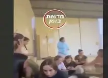 دختران گروگان گرفته شده توسط نیروهای حماس+فیلم 