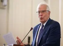 پیراهن پر حاشیه مسئول اتحادیه اروپا با طرح ایرانی