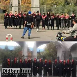 سَر در دانشگاه تهران هم با حجاب شد